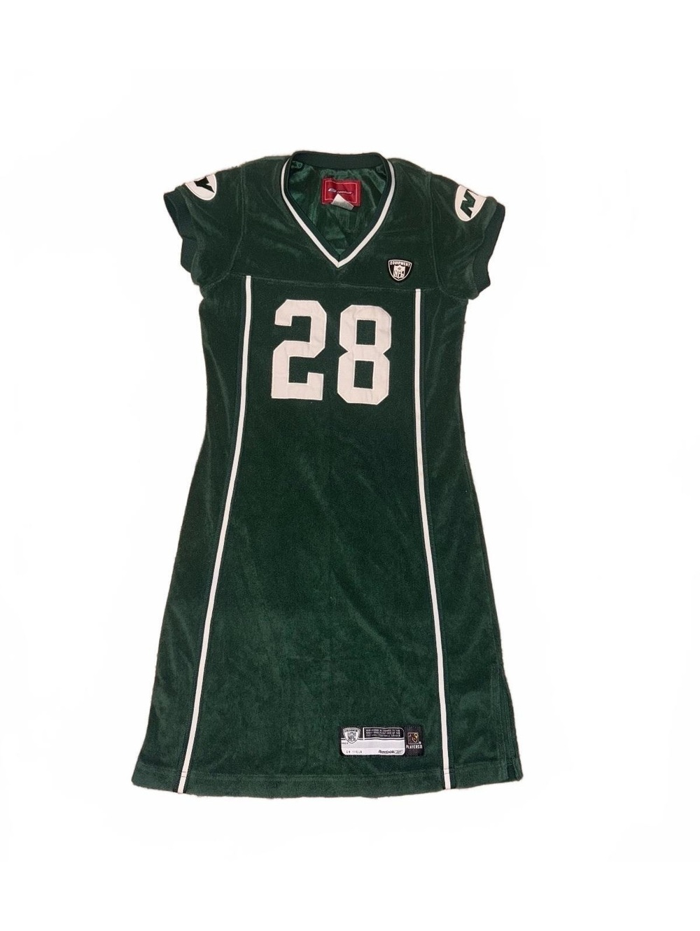 Reebok New York Jets Curtis Martin #28 Women’s Small Jersey Dress Green